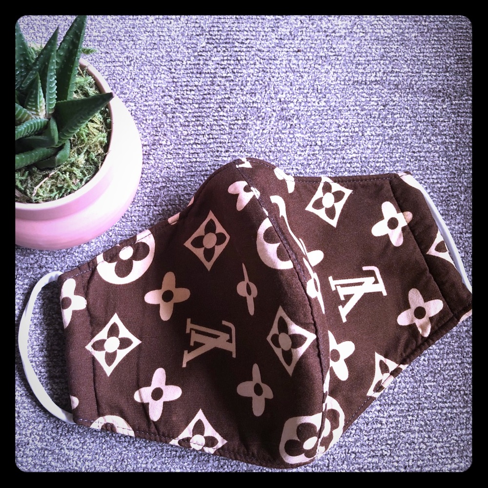 Designer inspired face covering